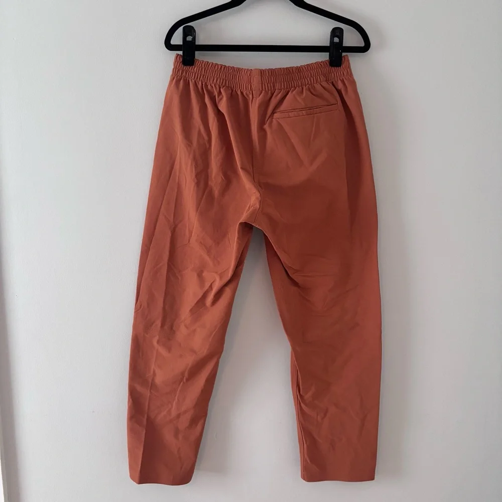 outdoor voices - rectrek pant athletic bottoms outdoor crop zip pockets orange - Picture 5 of 7